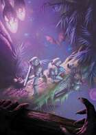 Cover full page - SciFi Hunter - RPG Stock Art