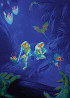 Cover full page - SciFi Hunter Thermal Vision - RPG Stock Art
