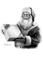 Filler spot - character: father christmas - RPG Stock Art
