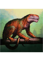 Colour card art - creature: suminia - RPG Stock Art