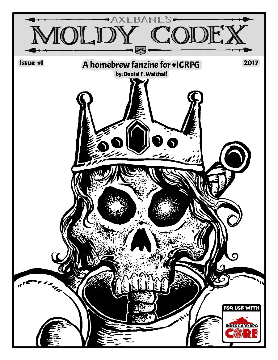 Moby Codix Moldy Codex #1 - Axebane Games | DriveThruRPG