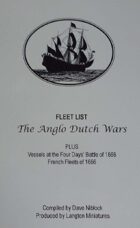 Fleet List for the Anglo Dutch Wars