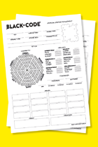 Black Code - Character Sheet