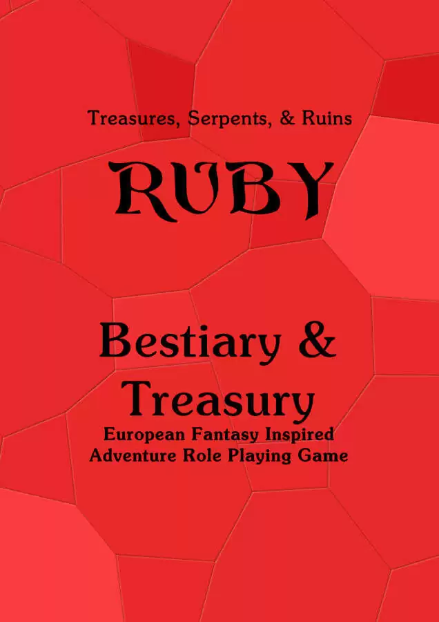 Treasures, Serpents, & Ruins Ruby Bestiary & Treasury - Hidden Treasure ...