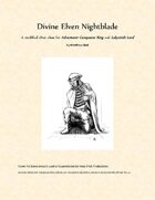Divine Elven Nightblade