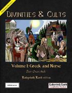 Divinities and Cults (Labyrinth Lord)
