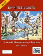 Divinities and Cults: Volume III (DCC RPG)