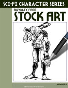 Sci-Fi Character Stock Art #1