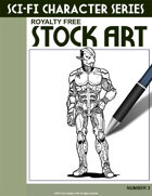 Sci-Fi Character Stock Art #2