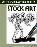 Sci-Fi Character Stock Art #5