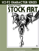 Sci-Fi Character Stock Art #12