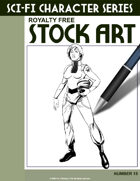Sci-Fi Character Stock Art #15