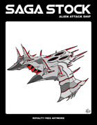 Saga Stock (Alien Attack Ship)