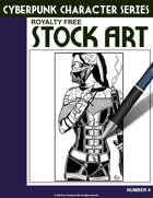 Cyberpunk Character Stock Art #4
