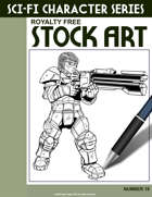 Sci-Fi Character Stock Art #19