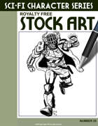 Sci-Fi Character Stock Art #25