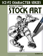 Sci-Fi Character Stock Art #26