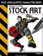Post Apocalyptic Character Stock Art #4