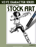 Sci-Fi Character Stock Art #27