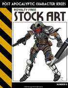 Post Apocalyptic Character Stock Art #8