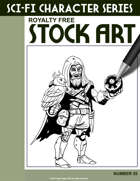 Sci-Fi Character Stock Art #35