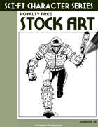 Sci-Fi Character Stock Art #36