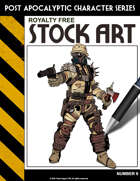 Post Apocalyptic Character Stock Art #9