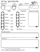 Labyrinth Lord Form-Fillable Character Sheet