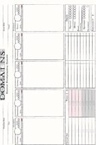 Domains Horror Roleplaying System Character Sheet