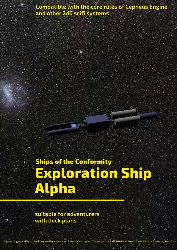 Exploration Ship Alpha (Ships of the Conformity) - Pyromancer ...