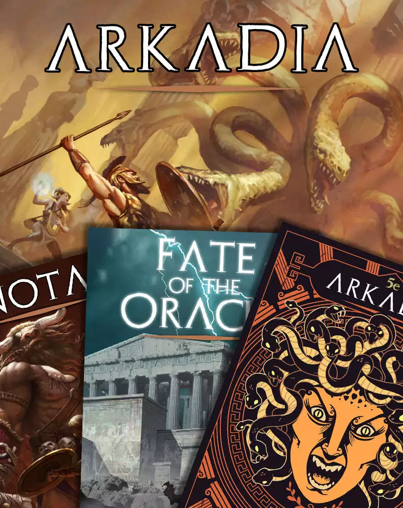 Arkadia - The Greek Setting for 5e (Anniversary Edition) - Arcana