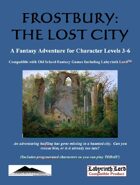 Frostbury:  The Lost City
