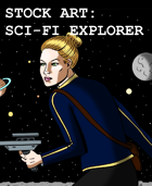 Stock Art: Sci-Fi Explorer