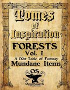 Tomes of Inspiration: Forests vol 1 Mundane Items