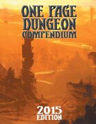 One Page Dungeon Compendium 2015 Print Edition