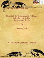 World Of Jorth Campaign Setting: Introduction to the Dwarves of Jorth