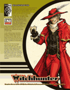 Prototype: Witchhunter (D20 Modern)
