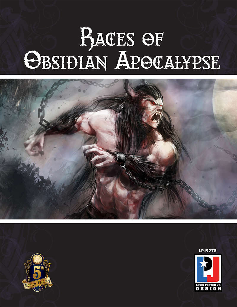 Races of Obsidian Apocalypse (5E) LPJ Design 5th Edition DriveThruRPG