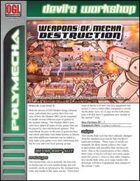 Weapons of Mecha Destruction (D20 Future)