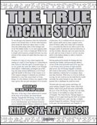 The True Arcane Story: Ring of X-Ray Vision (D20 OGL)