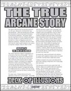 The True Arcane Story: Deck of Illusions (D20 OGL)