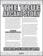 The True Arcane Story: Decanter of Endless Water (D20 OGL)