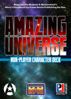 Amazing Universe Non-Player Character Deck (Super-Powered by M&M)