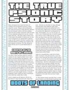 The True Psionic Story: Boots of Landing