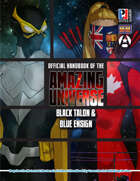 Official Handbook of the Amazing Universe: Black Talon and Blue Ensign (Super-Powered by M&M)