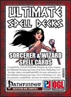 Ultimate Spell Decks: Sorcerer & Wizard Spell Cards (PFRPG)