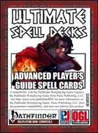 Ultimate Spell Decks: Advanced Player’s Guide Spell Cards (PFRPG)