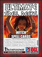 Ultimate Spell Decks: Witch Spell Cards (PFRPG)
