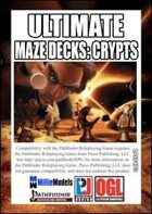 Ultimate Maze Decks: Crypts (PFRPG)