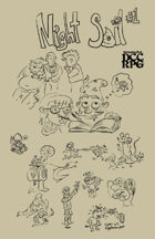 NIGHT SOIL #one — for the DCC RPG (Dungeon Crawl Classics) — INNER HAM